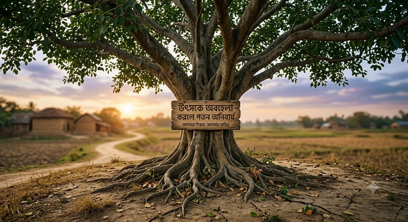 উৎসকে অবহেলা করলে পতন অনিবার্য